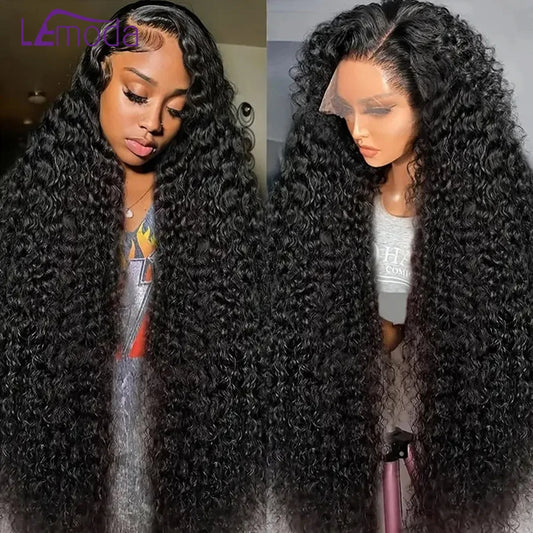 Vente et installation Perruque 13x6 HD – Cheveux Humains Ondulés 250% Lace frontale longue, qualité brésilienne.spécial installation 100$